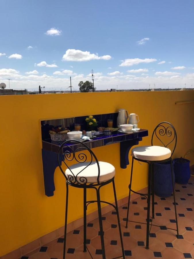 Riad Le Nid Bleu Chambres d'hôtes Marrakech Marrakesh Extérieur photo